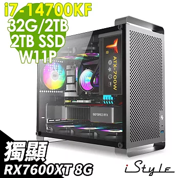 iStyle U580T 無敵鐵金鋼 (i7-14700KF/Z790/32G/2TB+2TB SSD/RX7600XT_8G/W11P)