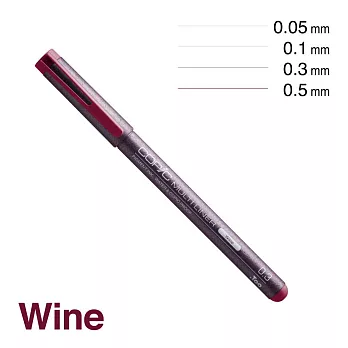 日本 COPIC 酷筆客 極細代針筆單支 酒紅 0.05