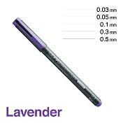 日本 COPIC 酷筆客 極細代針筆單支 紫 0.03