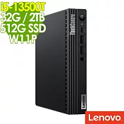 Lenovo 聯想 ThinkCentre M70q (i5-13500T/32G/2TB+512G SSD/W11P)