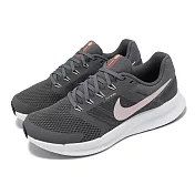 Nike 慢跑鞋 Wmns Run Swift 3 女鞋 灰 粉 透氣 支撐 路跑 休閒 運動鞋 DR2698-008