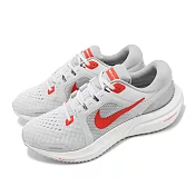 Nike 慢跑鞋 Wmns Air Zoom Vomero 16 女鞋 灰 紅 運動鞋 DA7698-005