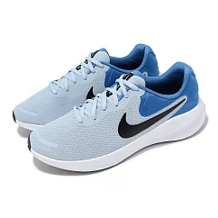Nike 慢跑鞋 Revolution 7 男鞋 藍 黑 透氣 輕量 緩震 運動鞋 FB2207─402