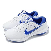 Nike 高爾夫球鞋 Victory Pro 3 Wide NN 男鞋 寬楦 白 藍 防潑水 可拆釘 運動鞋 DX9028-140