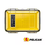 PELICAN 派力肯 M50 微型防水盒 公司貨 透明黃