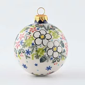 波蘭陶 碧意冬日系列 聖誕裝飾球 波蘭手工製