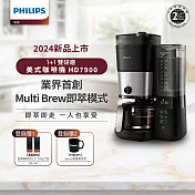 【飛利浦 PHILIPS】全自動雙研磨美式咖啡機(HD7900/50)
