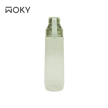 【WOKY 沃廚】ECOZEN 透明瓶800ml 森山綠
