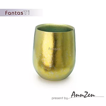 【AnnZen】《FantasTi》鈦愛生活-雙層保冷溫純鈦杯-幻金結晶