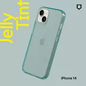 犀牛盾 iPhone 14 (6.1吋) JellyTint透明防摔手機殼(抗黃終生保固)- 憂墨綠