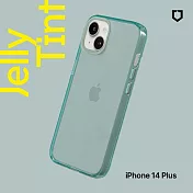 犀牛盾 iPhone 14 Plus (6.7吋) JellyTint透明防摔手機殼(抗黃終生保固)- 憂墨綠