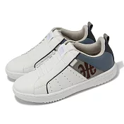 Royal Elastics 休閒鞋 Icon 2.0 男鞋 白 藍 真皮 獨家彈力帶 回彈 經典 06541085