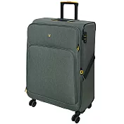 【LAMADA】28吋 限量款輕量都會系列布面旅行箱/行李箱(綠) 28吋 綠
