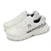 Merrell 越野跑鞋 Agility Peak 5 Boa GTX 男鞋 白 黑 防水 襪套 旋鈕 郊山 運動鞋 ML068061