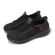 Skechers 休閒鞋 Cessnock-Villach Slip-Ins 女鞋 黑 避震 輕量 套入 全黑 工作鞋 108141BLK