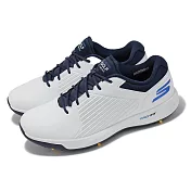 Skechers 高爾夫球鞋 Go Golf Elite Vortex 男鞋 白 藍 防水 避震 輕量 抓地 運動鞋 214064WNVB