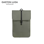 GASTON LUGA Dash Backpack 13吋休閒防水後背包 橄欖綠