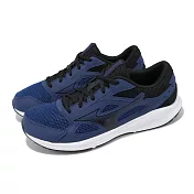 Mizuno 慢跑鞋 Spark 9 男鞋 藍 黑 入門款 輕量 透氣 運動鞋 美津濃 K1GA2403-04