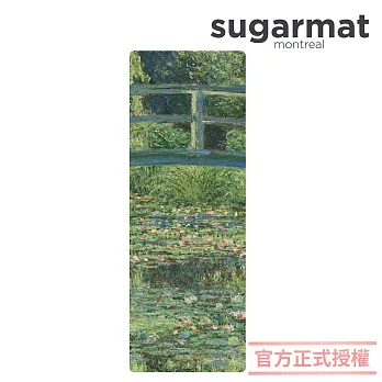 【加拿大Sugarmat】頂級加寬PU瑜珈墊(5.0mm) 莫內荷花池 The Water Lily Pond by Claude Monet