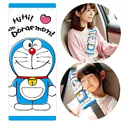 【Doraemon 哆啦A夢 】大安全帶護套/靠枕(愛心款)