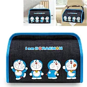 【Doraemon 哆啦A夢 】牛仔布 兩用面紙盒護套(台灣製)