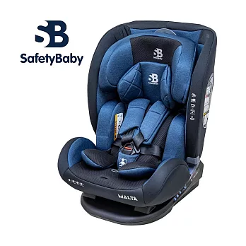 【適德寶SafetyBaby】Malta 0-12歲全年齡雙向汽車安全座椅-夜幕藍
