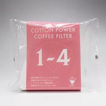 【哈亞極品咖啡】Cotton Power 1~4人用棉濾紙 (60入/包)