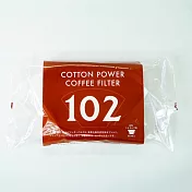 【哈亞極品咖啡】Cotton Power 1~4人用102梯形棉濾紙 (60入/包)