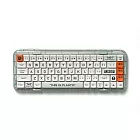 MelGeek Mojo68 Plastic 透明機械鍵盤 [68鍵/凱華 BOX PLASTIC 軸/三模/英文]