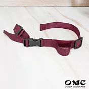 【OMC】後背包專用可拆式胸扣(5色任選) 紅色