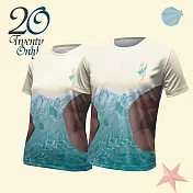 【2Only】|瀕危動物系列-短袖T恤-大人-男女同款- 夏威夷僧海豹