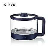 【KINYO】1.2L 多功能玻璃美食鍋|輕巧|插電即用|美食鍋 FP-0877