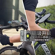 Bone / 磁吸單車手機綁-手機架 手機座 腳踏車手機架 自行車手機架 公路車手機架 單車周邊 跑步機周邊 黑色