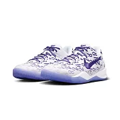 Nike Kobe 8 Protro Court Purple 白紫 GS 大童 FN0266-101 23.5寬楦 白紫