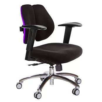 GXG 低雙背 電腦椅(鋁腳/2D升降扶手)  TW-2603 LU2