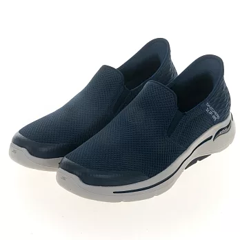 SKECHERS GO WALK ARCH FIT 男健走鞋-藍-216259NVY US8.5 藍色