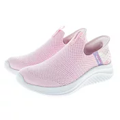 SKECHERS ULTRA FLEX 3.0 中大童休閒鞋-粉-303801LLTPK 18 粉紅色