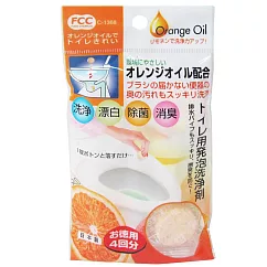 日本製橘子馬桶清潔碇─10g(4入×10包)