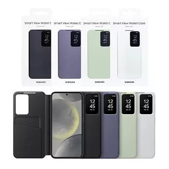 SAMSUNG Galaxy S24 5G 原廠卡夾式感應保護殼 (EF-ZS921) 白色