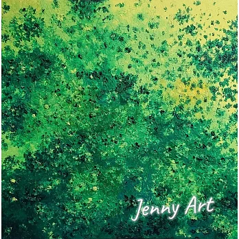 【玲廊滿藝】陳怡蓉Jenny-綠意 系列60x60cm