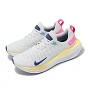 Nike 慢跑鞋 ReactX Infinity Run 4 男鞋 灰 粉 支撐 透氣 緩震 路跑 運動鞋 DR2665-009