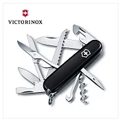 VICTORINOX 瑞士維氏 瑞士刀 Huntsman 15用 91mm 黑 1.3713.3