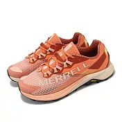 Merrell 越野跑鞋 MTL Long Sky 2 女鞋 橘 米白 反光 抓地 耐磨 郊山 健行 運動鞋 ML068226