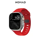 美國NOMAD Apple Watch專用運動風FKM橡膠錶帶-49/45/44/42mm- 紅