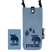 moz瑞典駝鹿 icash2.0 (含運費) 霧藍側背袋