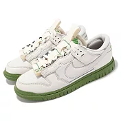 Nike 休閒鞋 Air Dunk Low Jumbo Chlorophyll 女鞋 男鞋 米白 綠 葉綠素 FJ4192-001
