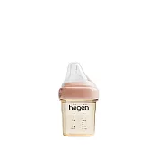 【hegen】金色奇蹟PPSU多功能方圓型寬口奶瓶 150ml - 嫣粉