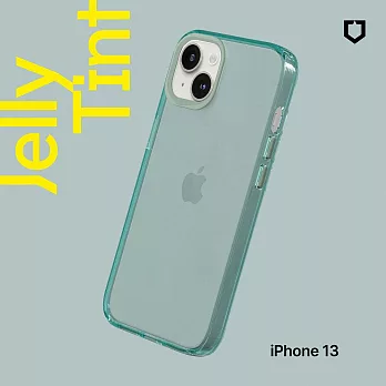 犀牛盾 iPhone 13 (6.1吋) JellyTint透明防摔手機殼(抗黃終生保固)- 憂墨綠