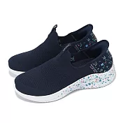 Skechers 懶人鞋 Ultra Flex 3.0 Slip-Ins 女鞋 海軍藍 套入式 休閒鞋 健走鞋 150179NVMT