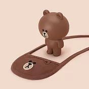 【LINE FRIENDS】經典系列寵物領巾(五款任選) M 熊大